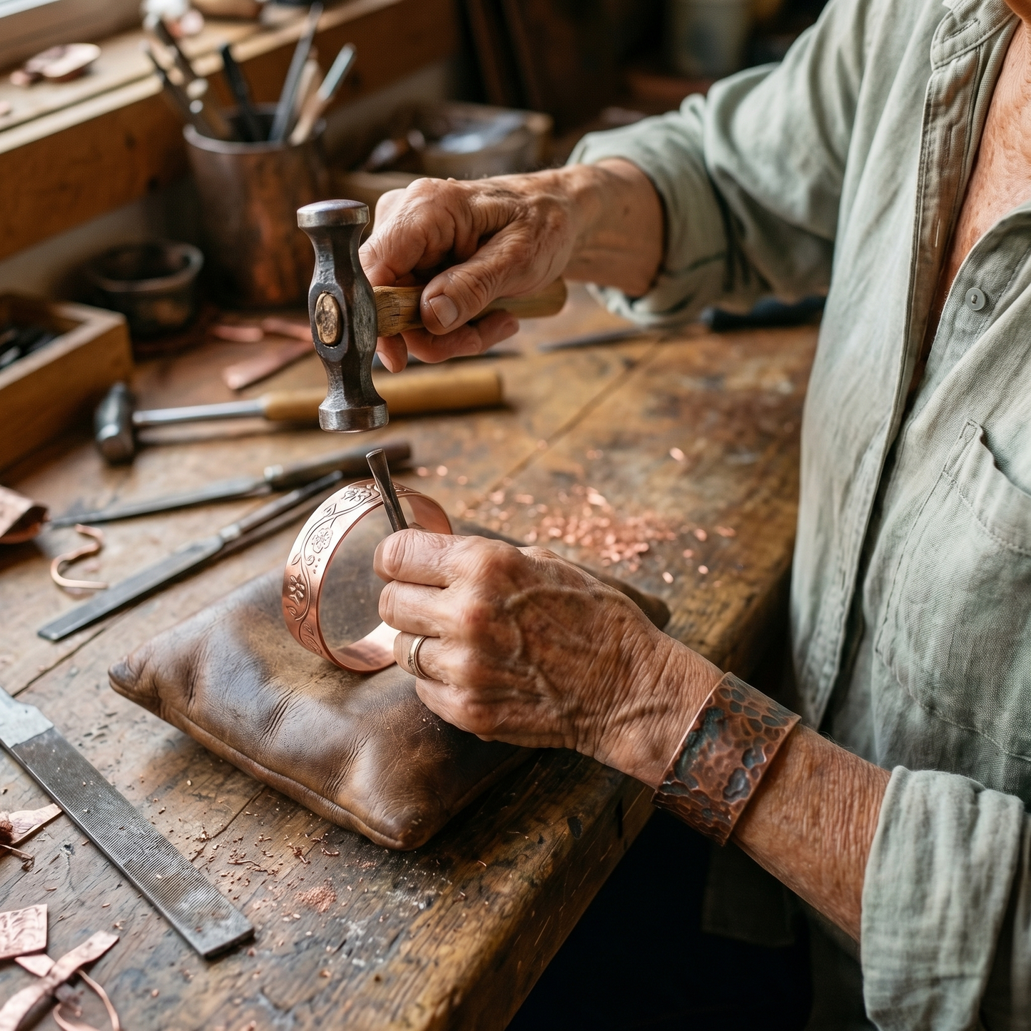 Bracelet en cuivre Marguax's Knell