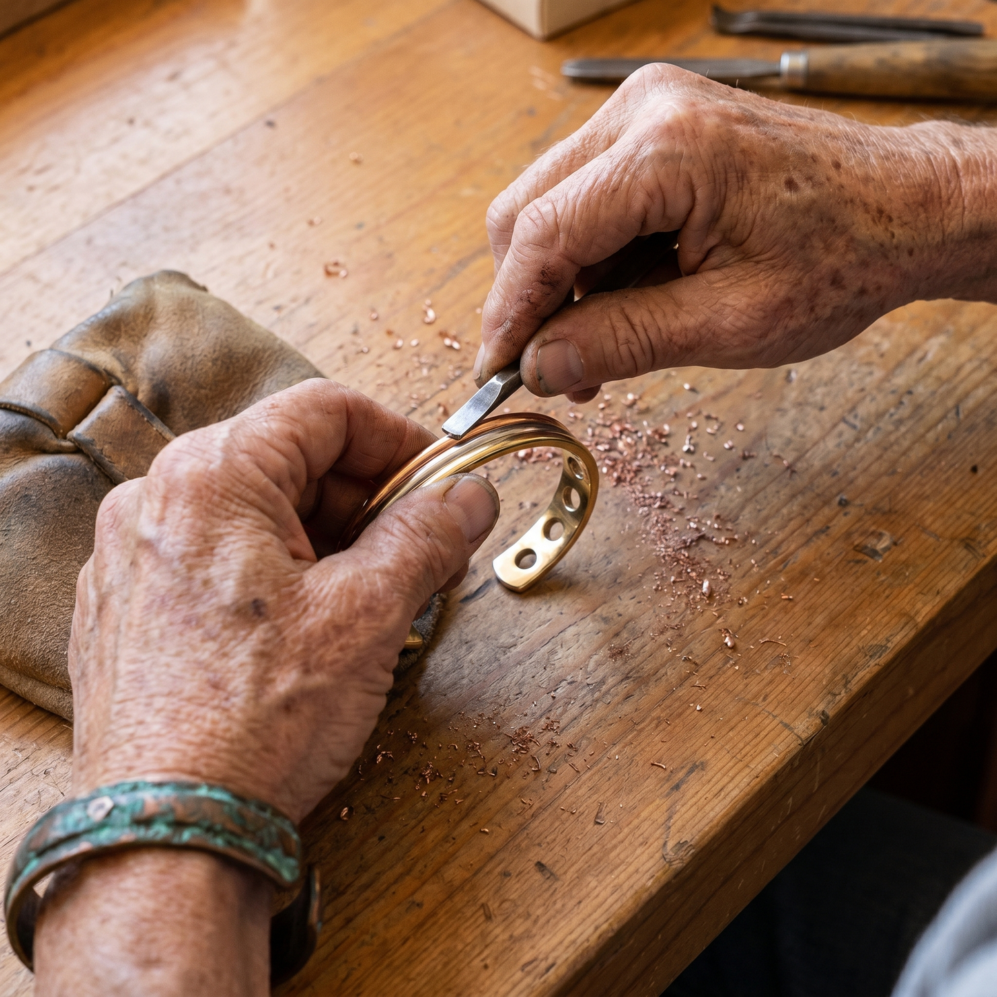Bracelet en cuivre Marguax's Fell