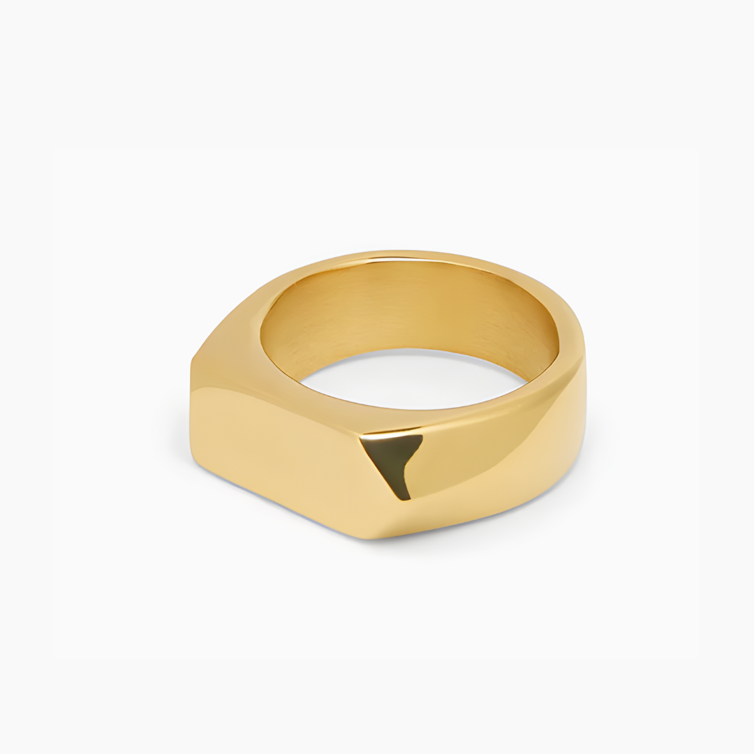 Anillo Cima de Oro- Hombre
