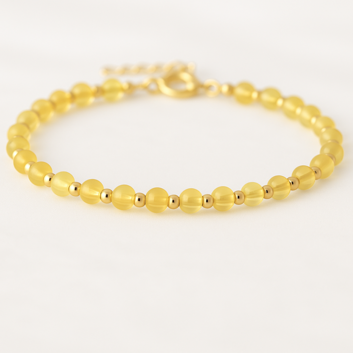 Pulsera Alegría y Transmutación de Citrino Natural