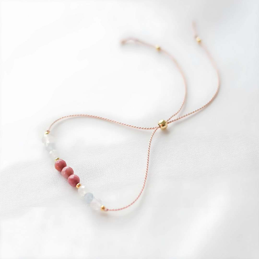 Pulsera Dulce Espera - Celebrando la Maternidad con Piedras Naturales