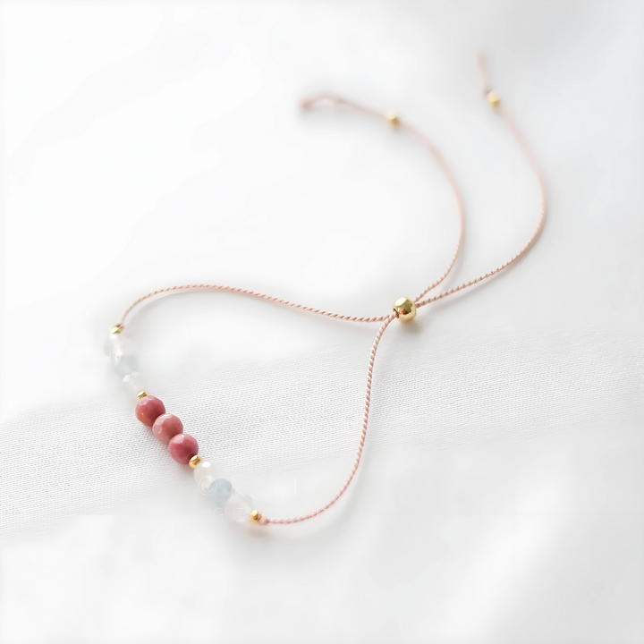 Pulsera Dulce Espera - Celebrando la Maternidad con Piedras Naturales