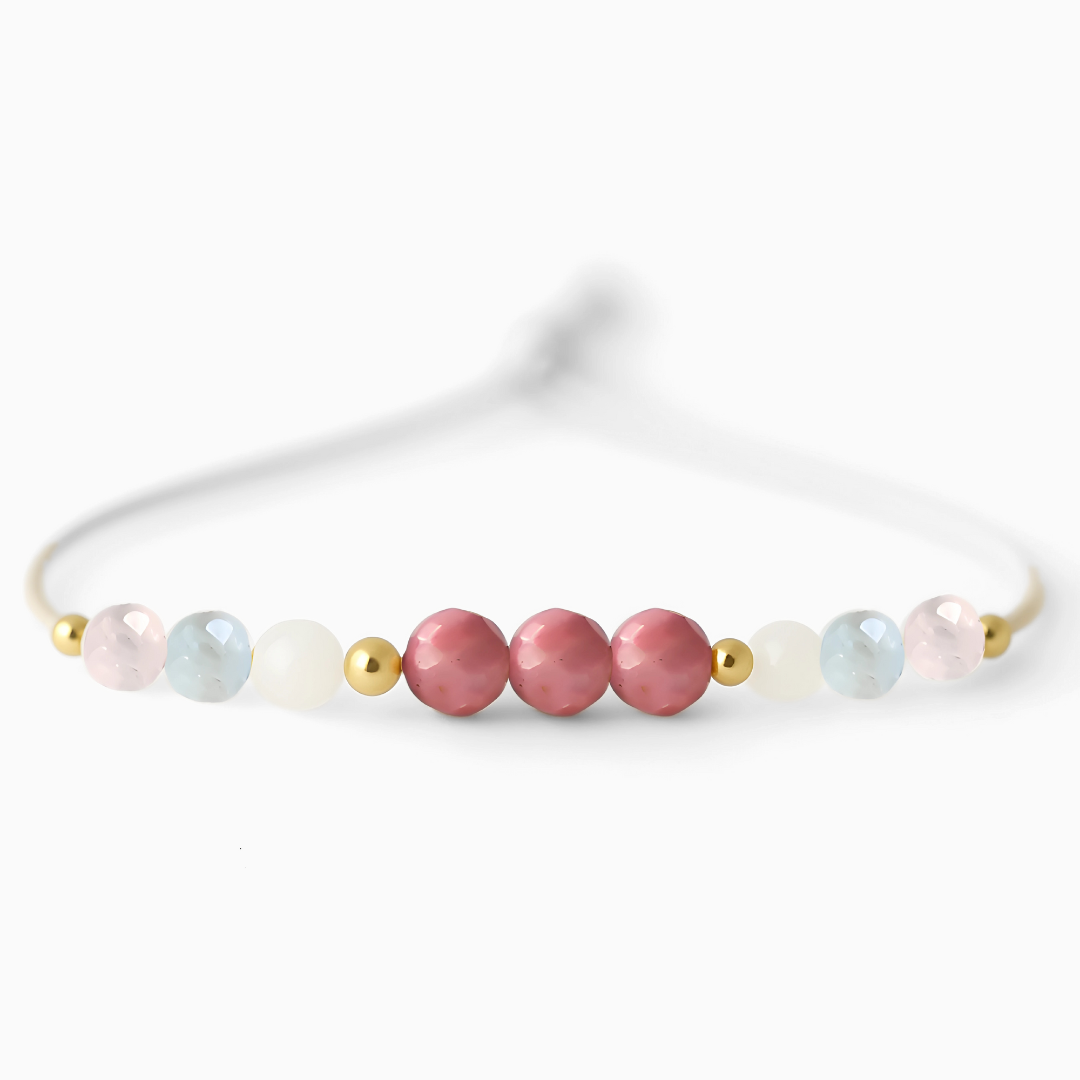 Pulsera Dulce Espera - Celebrando la Maternidad con Piedras Naturales