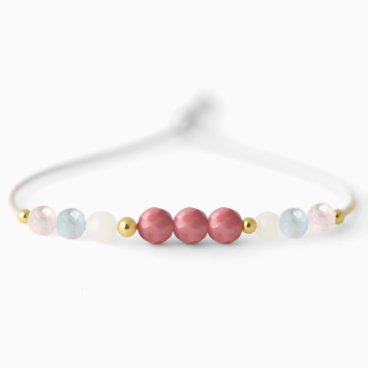 Pulsera Dulce Espera - Celebrando la Maternidad con Piedras Naturales