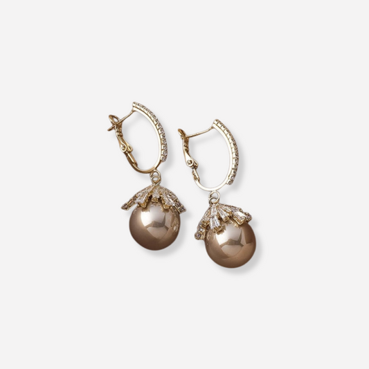 Malia™ | Boucles pendantes avec perle