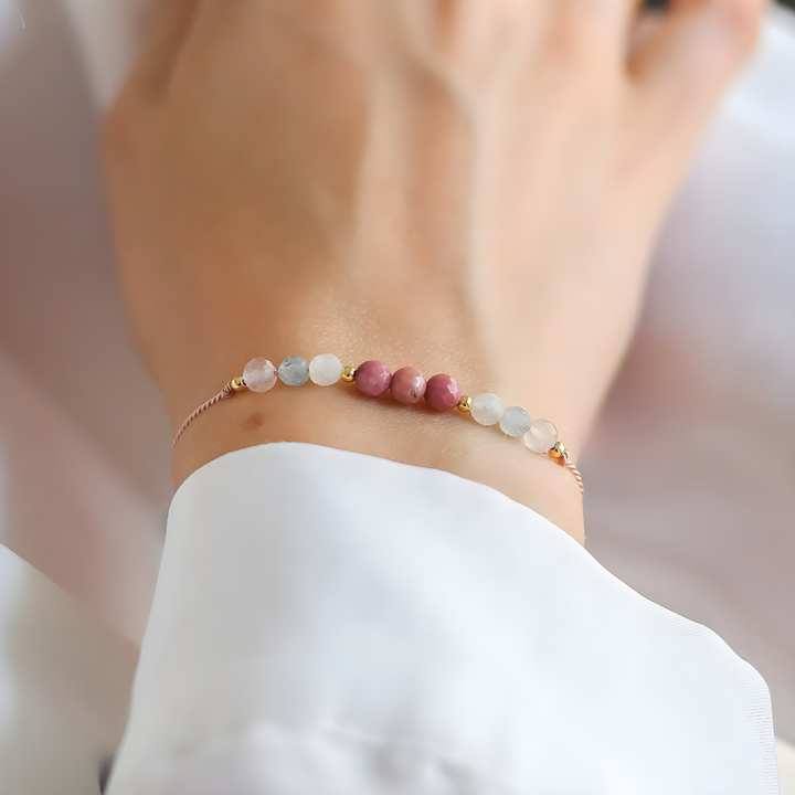 Pulsera Dulce Espera - Celebrando la Maternidad con Piedras Naturales