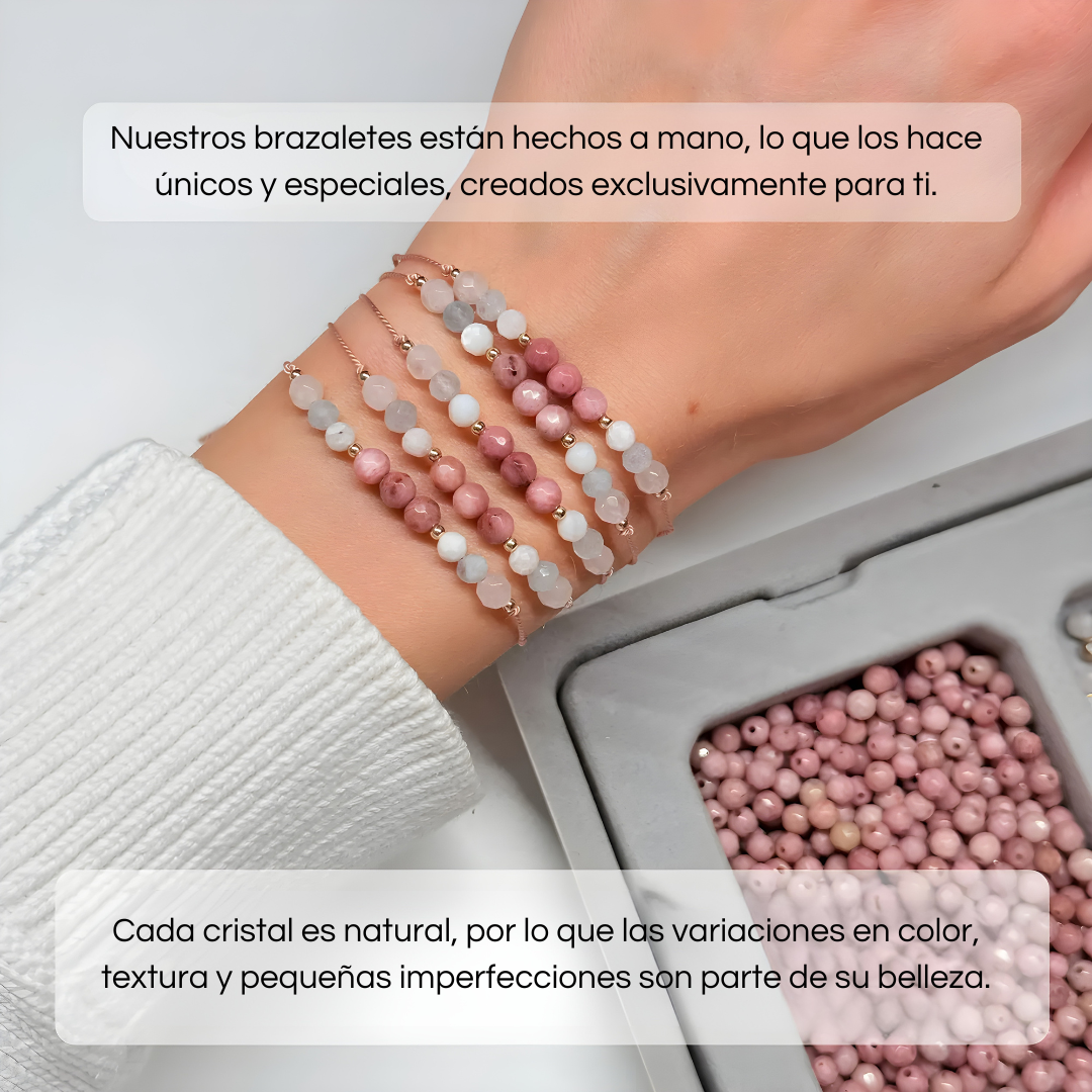 Pulsera Dulce Espera - Celebrando la Maternidad con Piedras Naturales