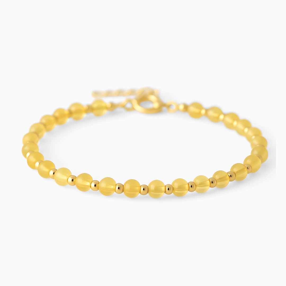 Pulsera Alegría y Transmutación de Citrino Natural