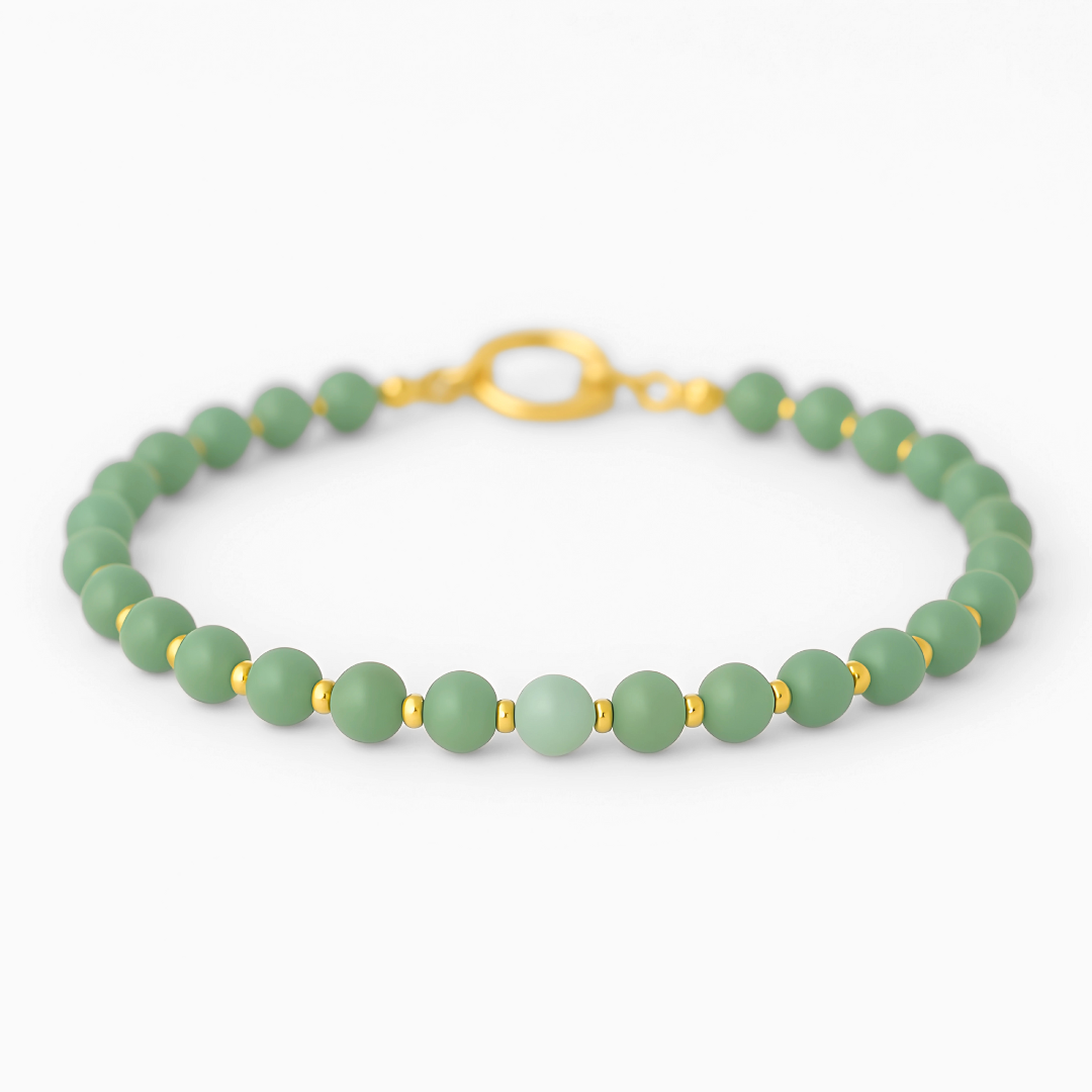 Pulsera Equilibrio Interior - Aventurina Verde Natural