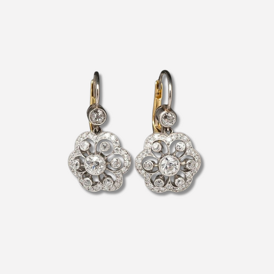Liora™ | Boucles d’oreilles mandala en cristal