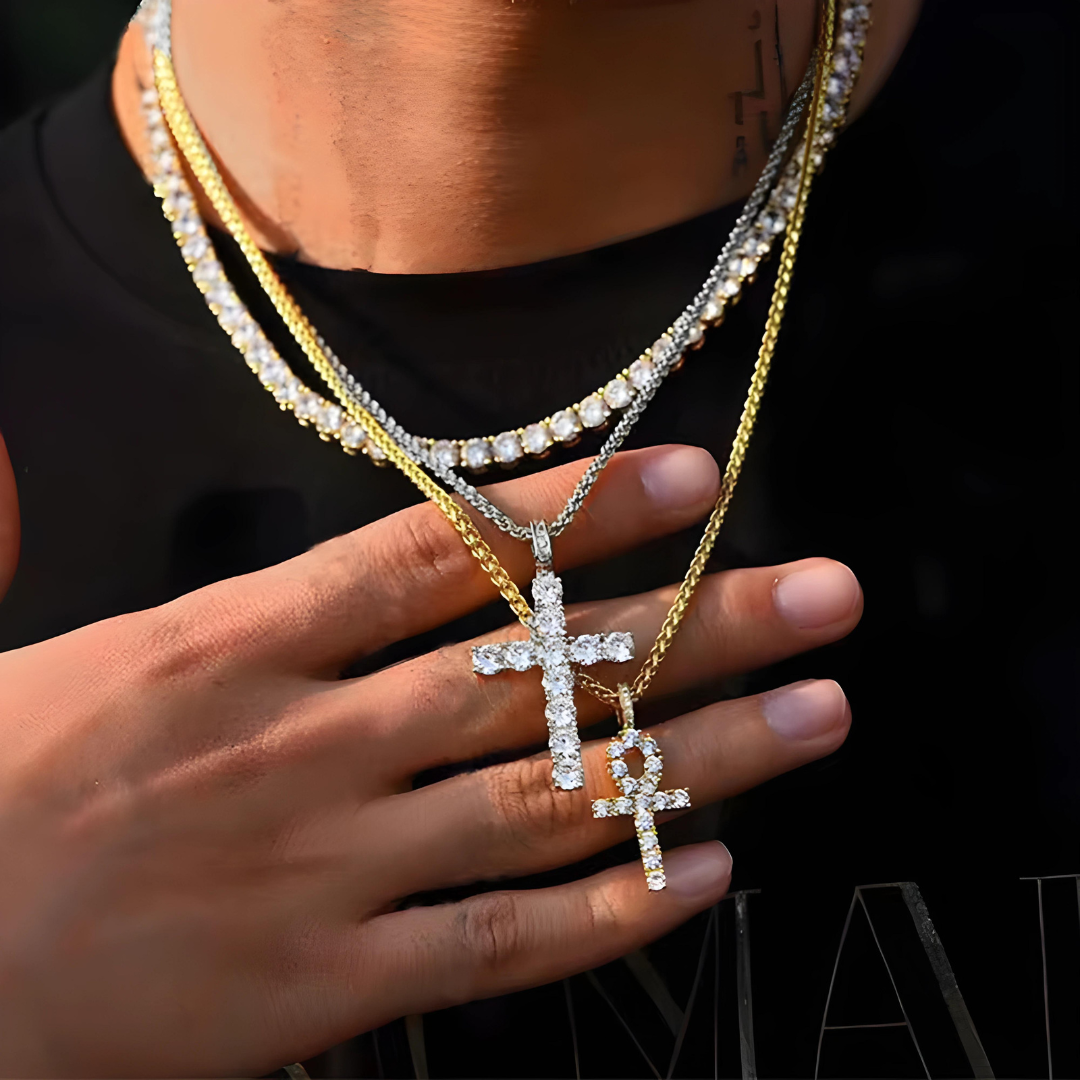 Collar Cruz Diamond