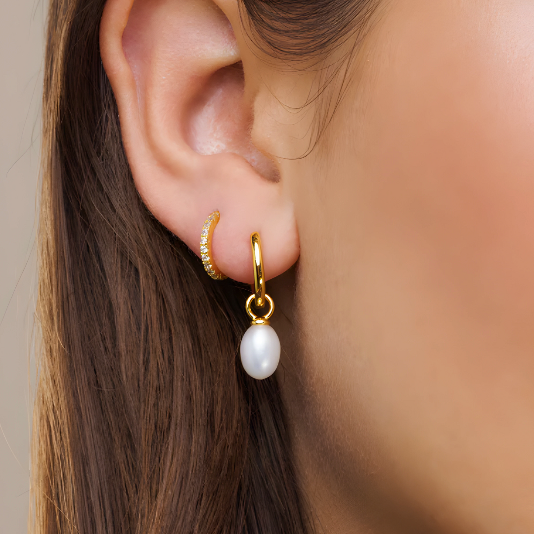 Aretes Amphitrite Maxi Pearl
