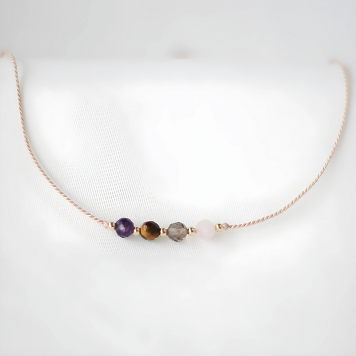 Pulsera Alivio de Ansiedad - Serenidad y Equilibrio con Piedras Naturales