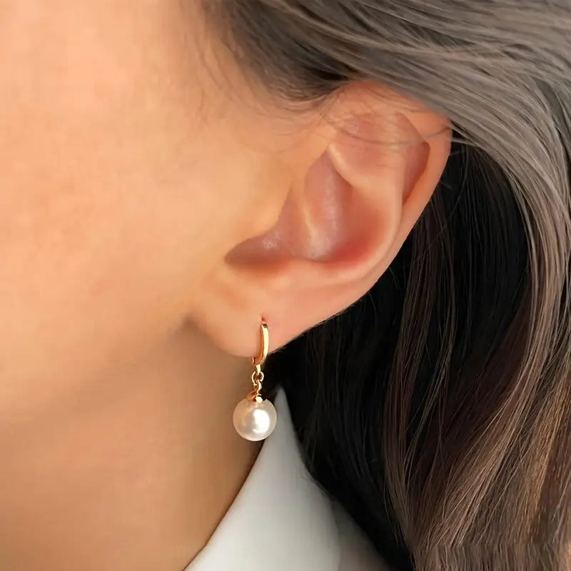 Set de Bijoux Perles Golden Grace | Or