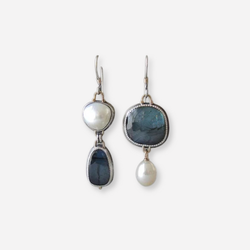 Nora™ | Boucles d’oreilles vintage naturelles