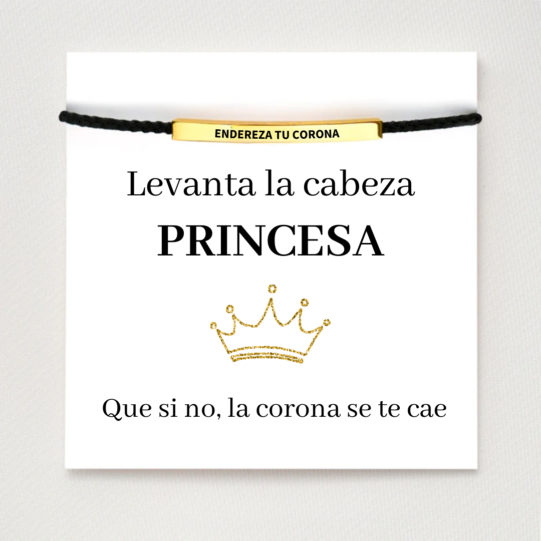Pulsera Princess - Endereza tu corona
