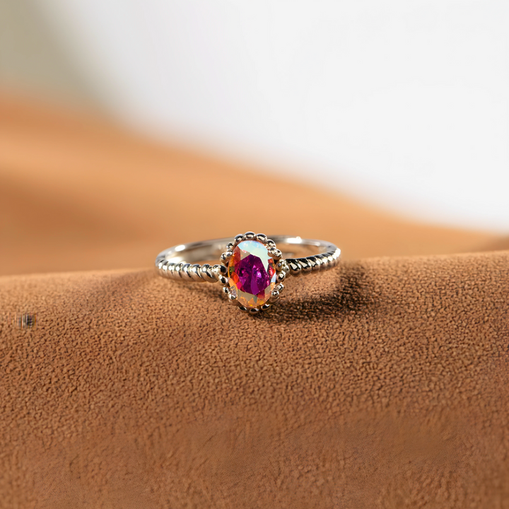 Anillo Topacio Místico