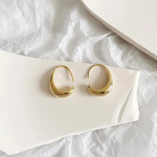 Anaëlle™ | Boucles or & argent luxueuses
