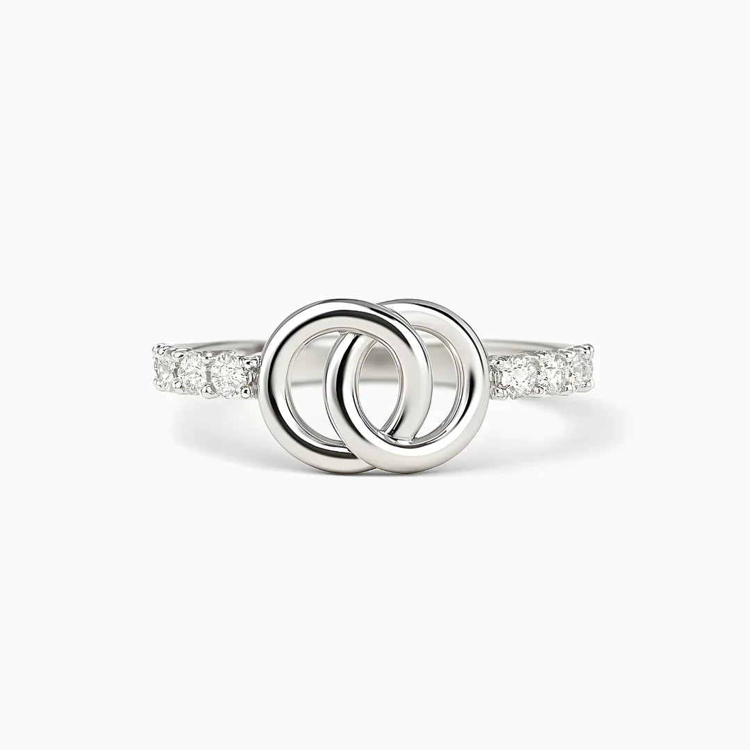 Anillo Entrelazadas