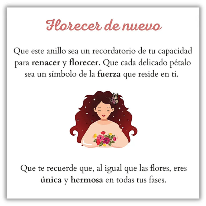 Anillo Primavera - Amor Propio