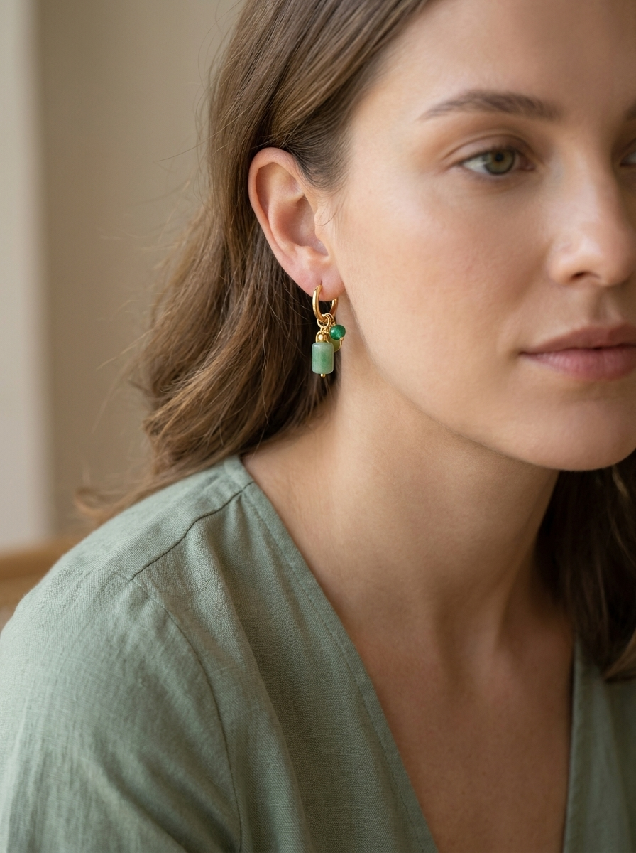 CELESTE™ | Boucles d’Oreilles Clous Minimalistes