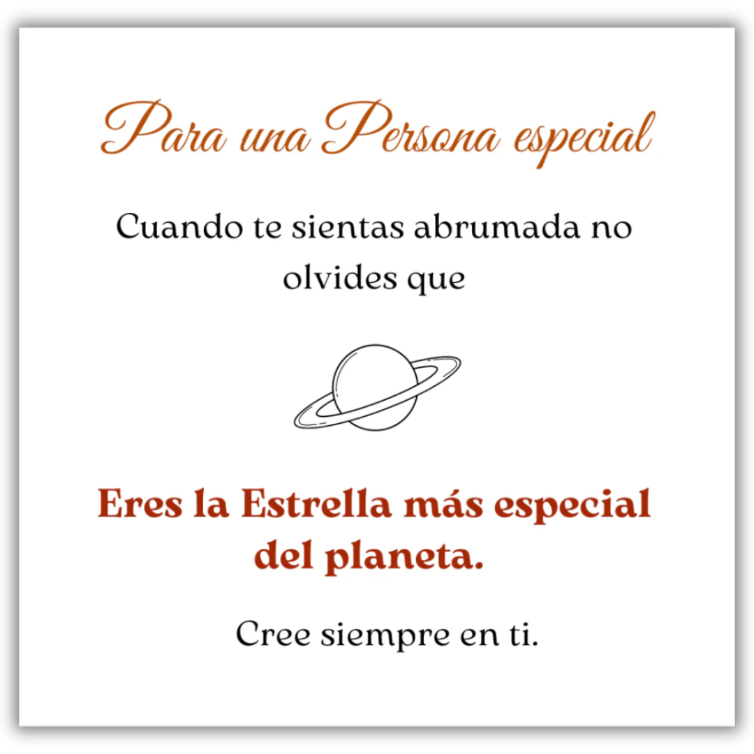 Collar Planeta - Amor y Amistad