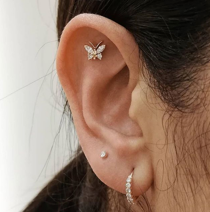 Pendientes Mariposa
