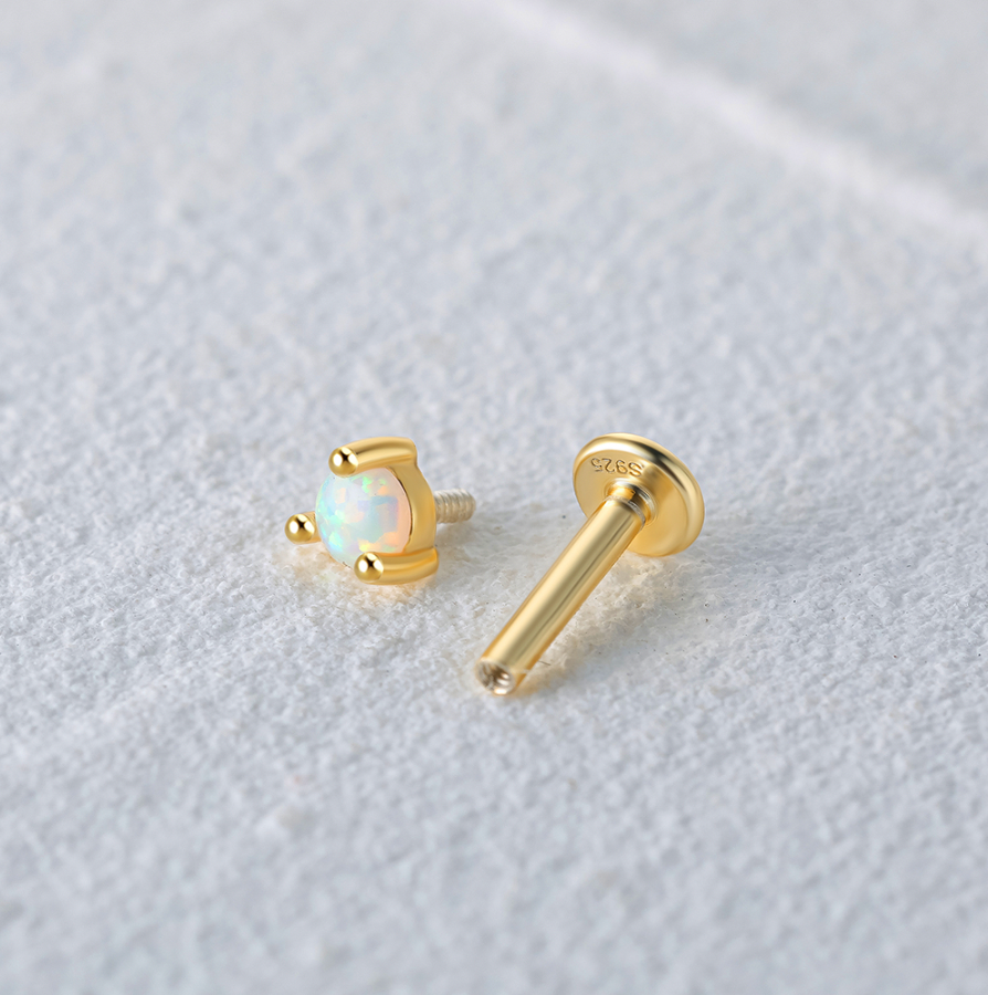 Pendientes White Pearl