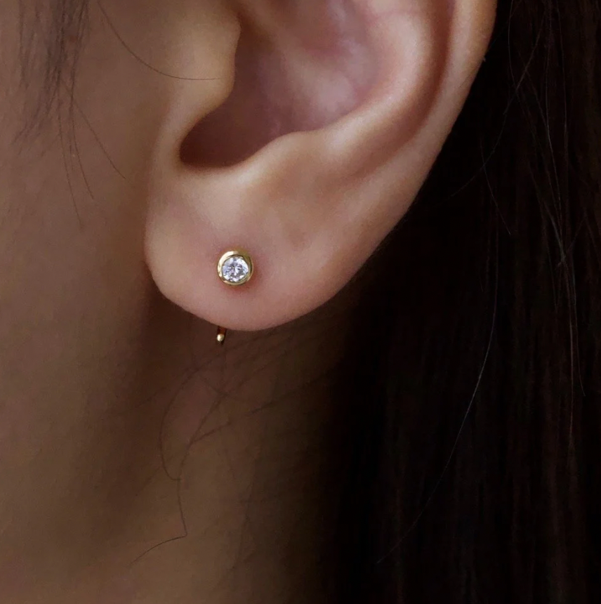 Pendientes Huggies