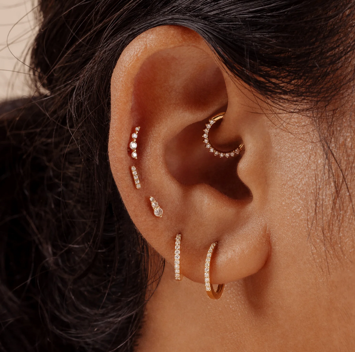 Pendientes Gold Diamond