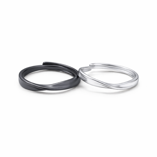 Bague Promesse d’Amour – Ensemble de bagues pour couple