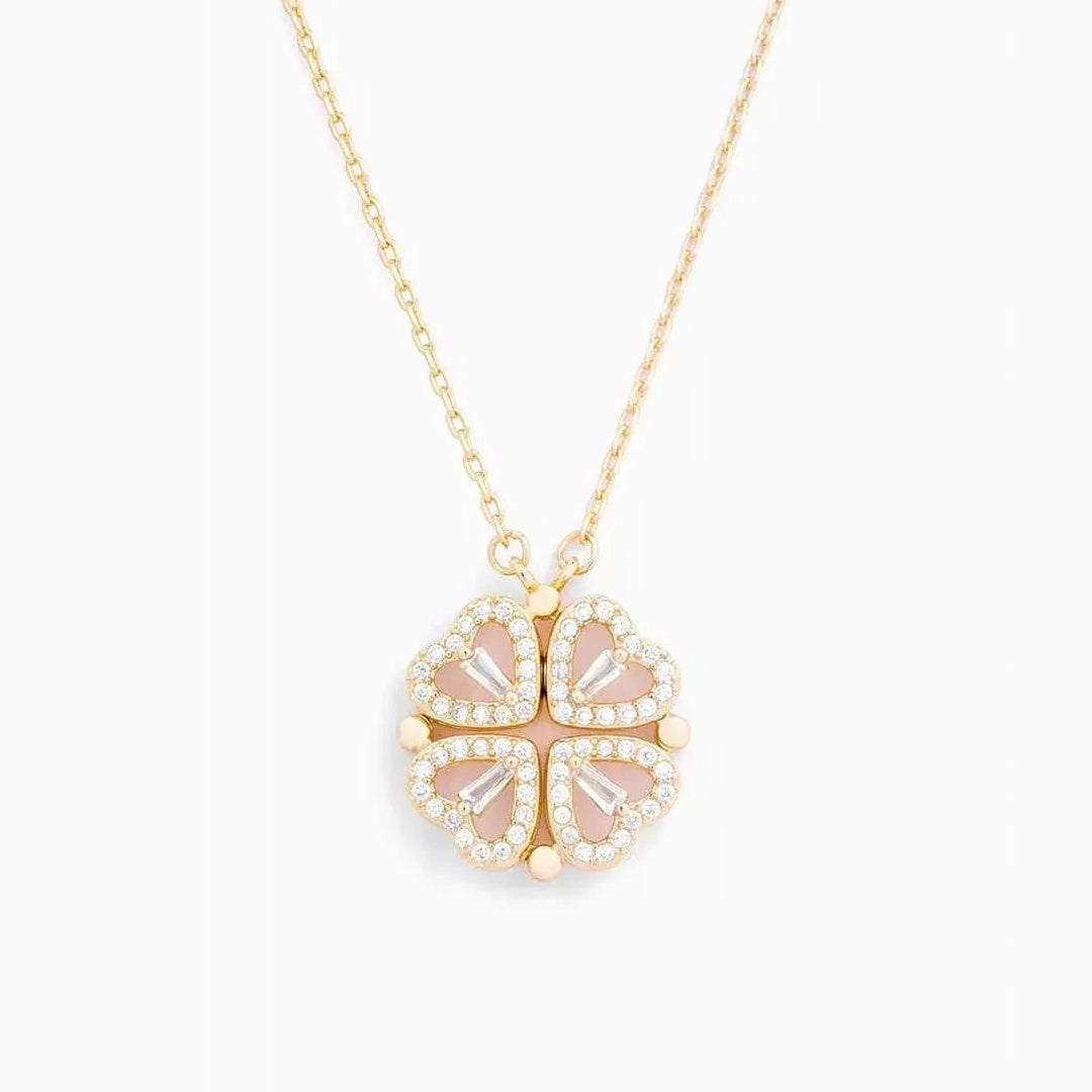 Collier Cœur Porte-Bonheur Élégant