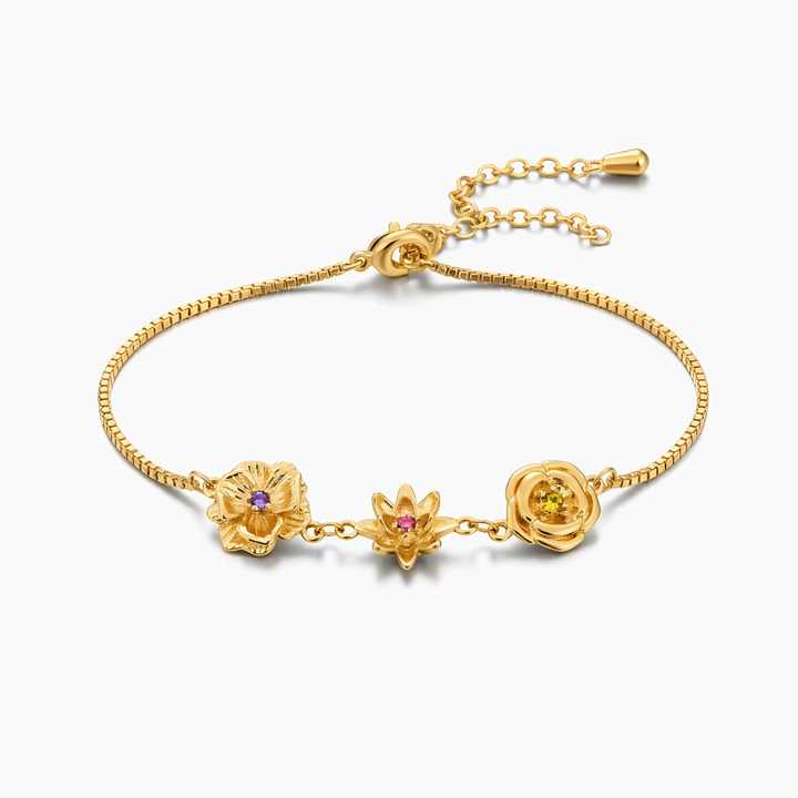 Pulsera Flores de Vida - Personalizable