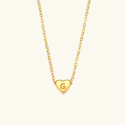 Hart™ | Collier avec Pendentif Cœur et Initiale