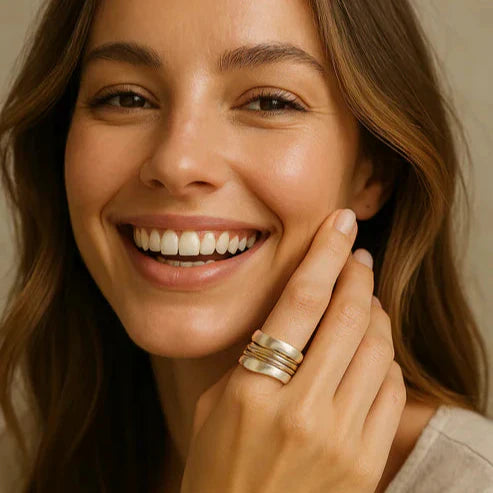 Bague Vintage en Fil de Fer Argenté