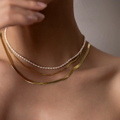Lena™ | Collier en Perle d’Eau Douce