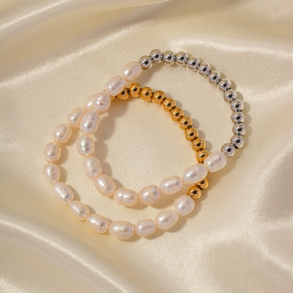 Margaux™ | Bracelet perlé classique