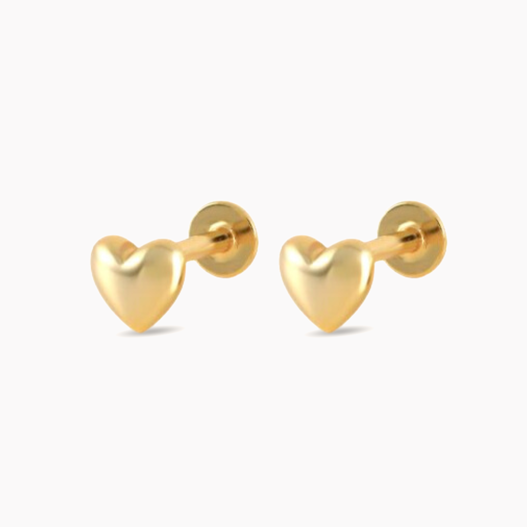 Pendientes Corazón Minimal