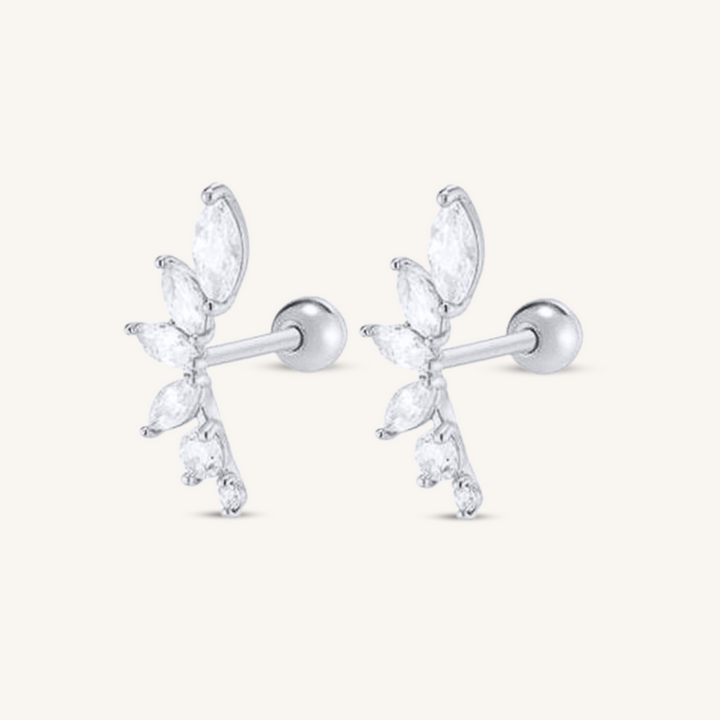 Pendientes Diamond Flowers