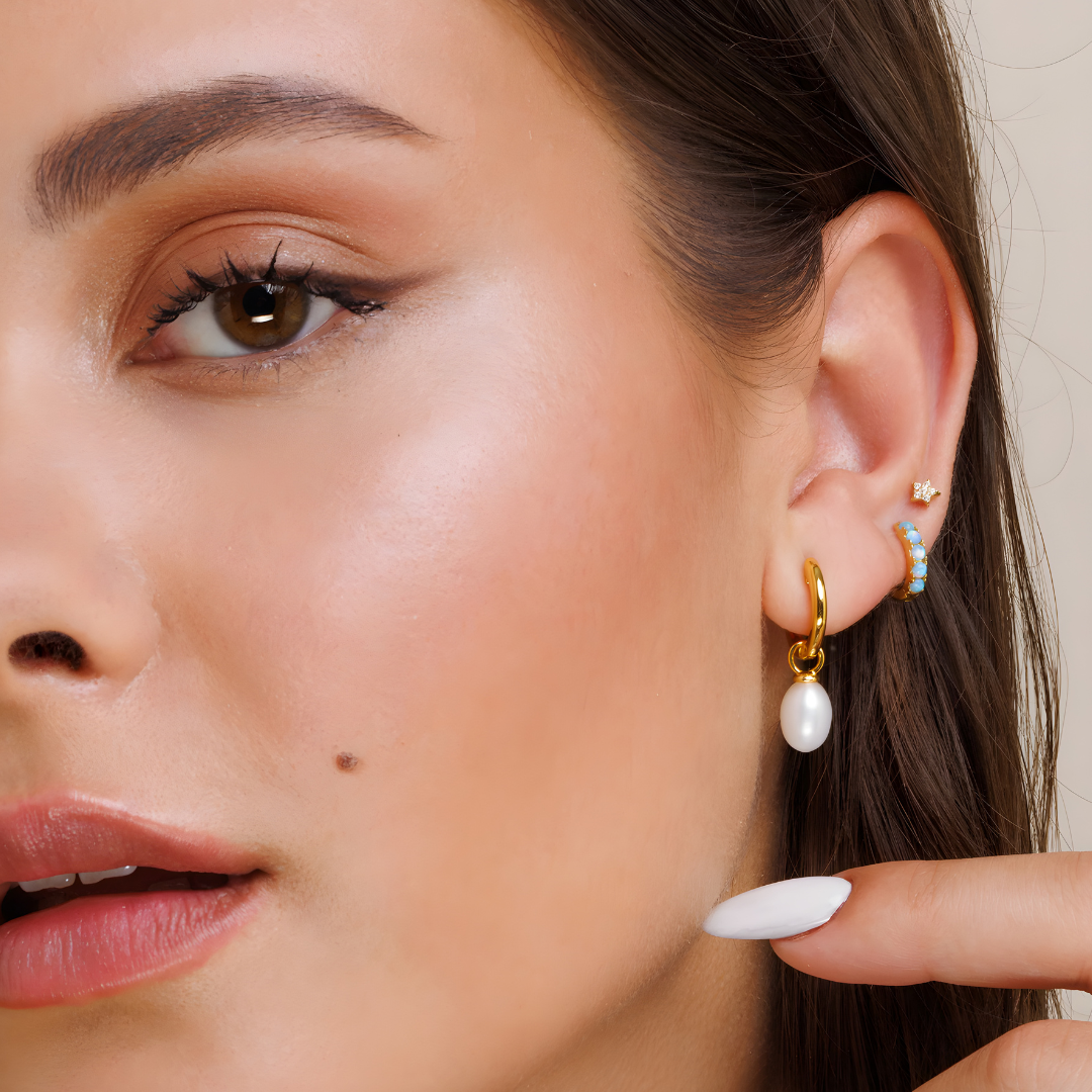 Aretes Amphitrite Maxi Pearl