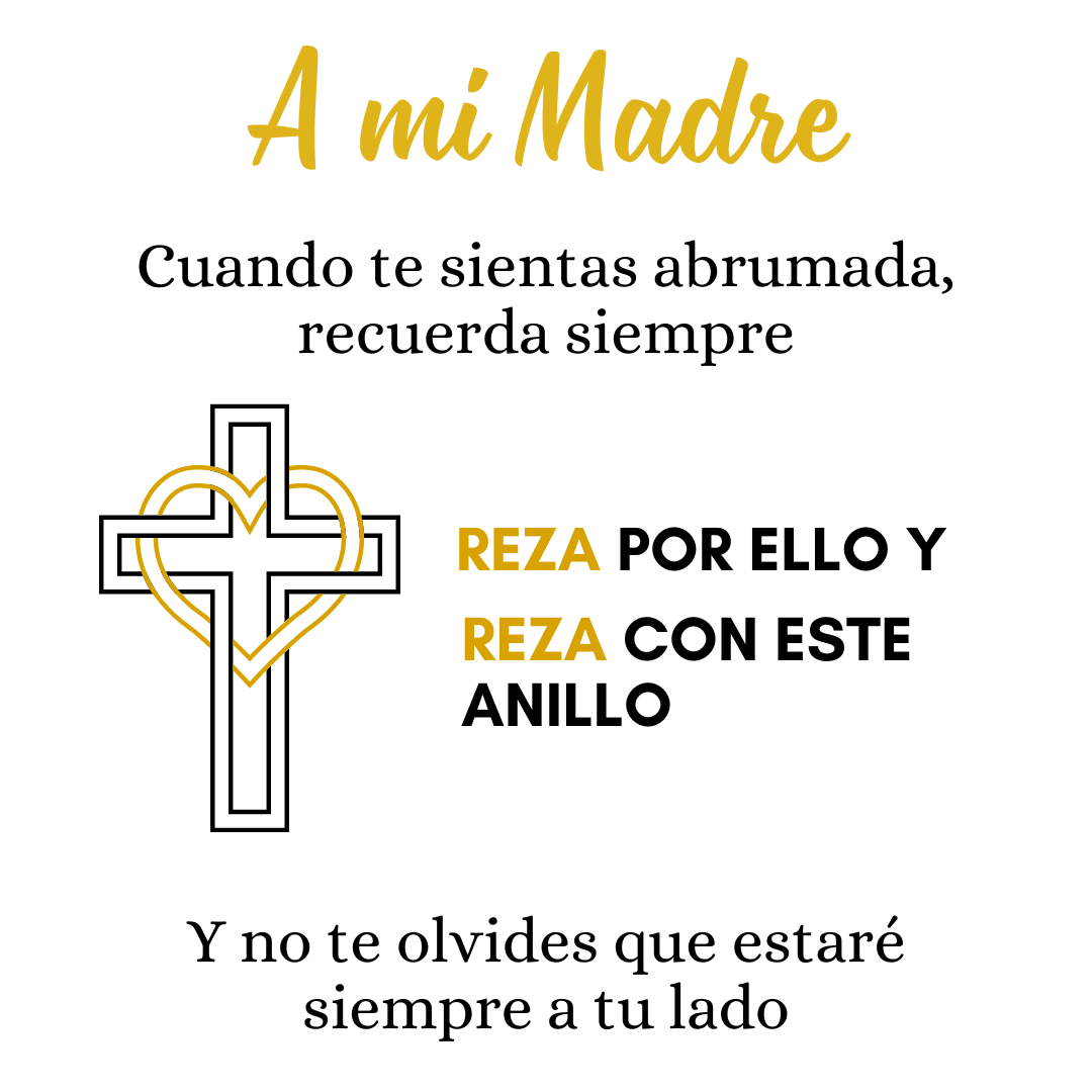 Anillo Bendiciones de Mamá