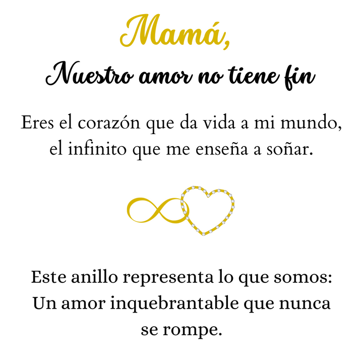 Anillo Mamá Infinita