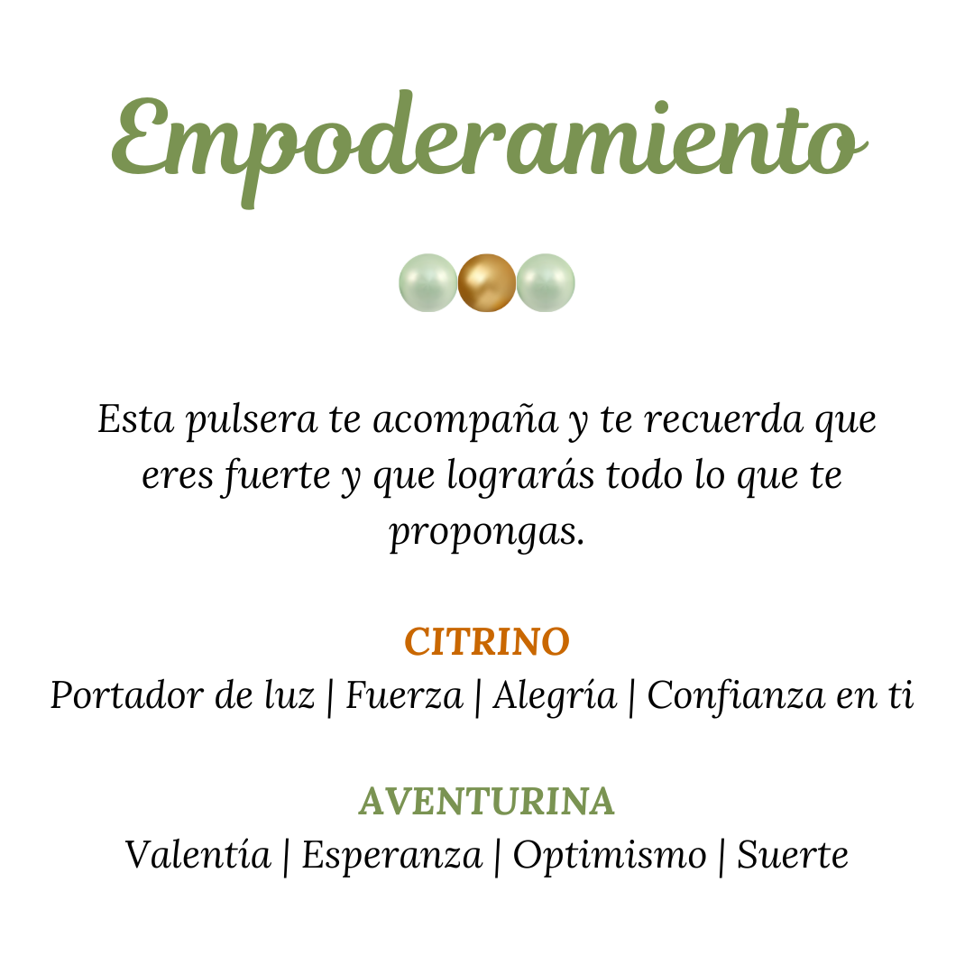 Pulsera Creo en mí