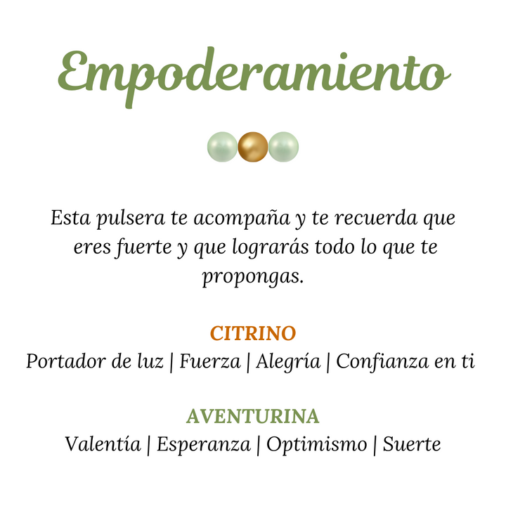 Pulsera Creo en mí