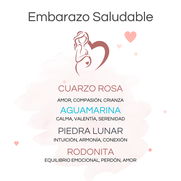 Pulsera Dulce Espera - Celebrando la Maternidad con Piedras Naturales