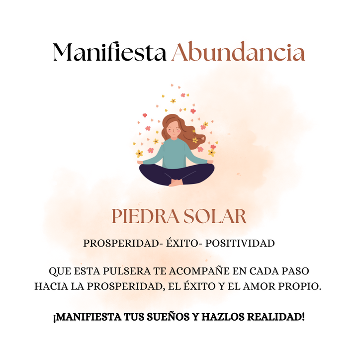 Pulsera Manifiesta Abundancia- Amor Propio