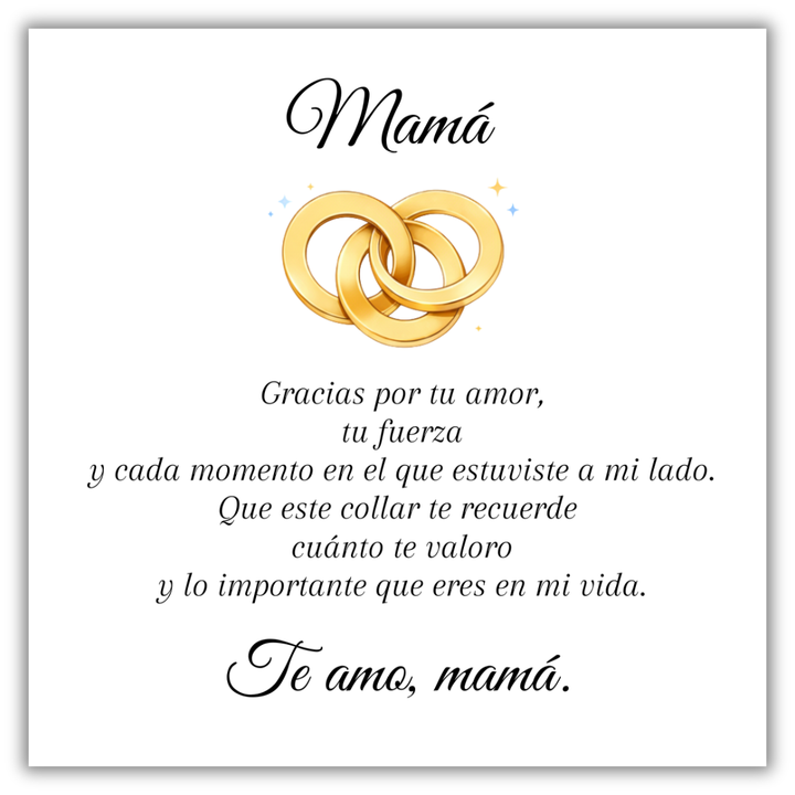 Collar Mamá Personalizado