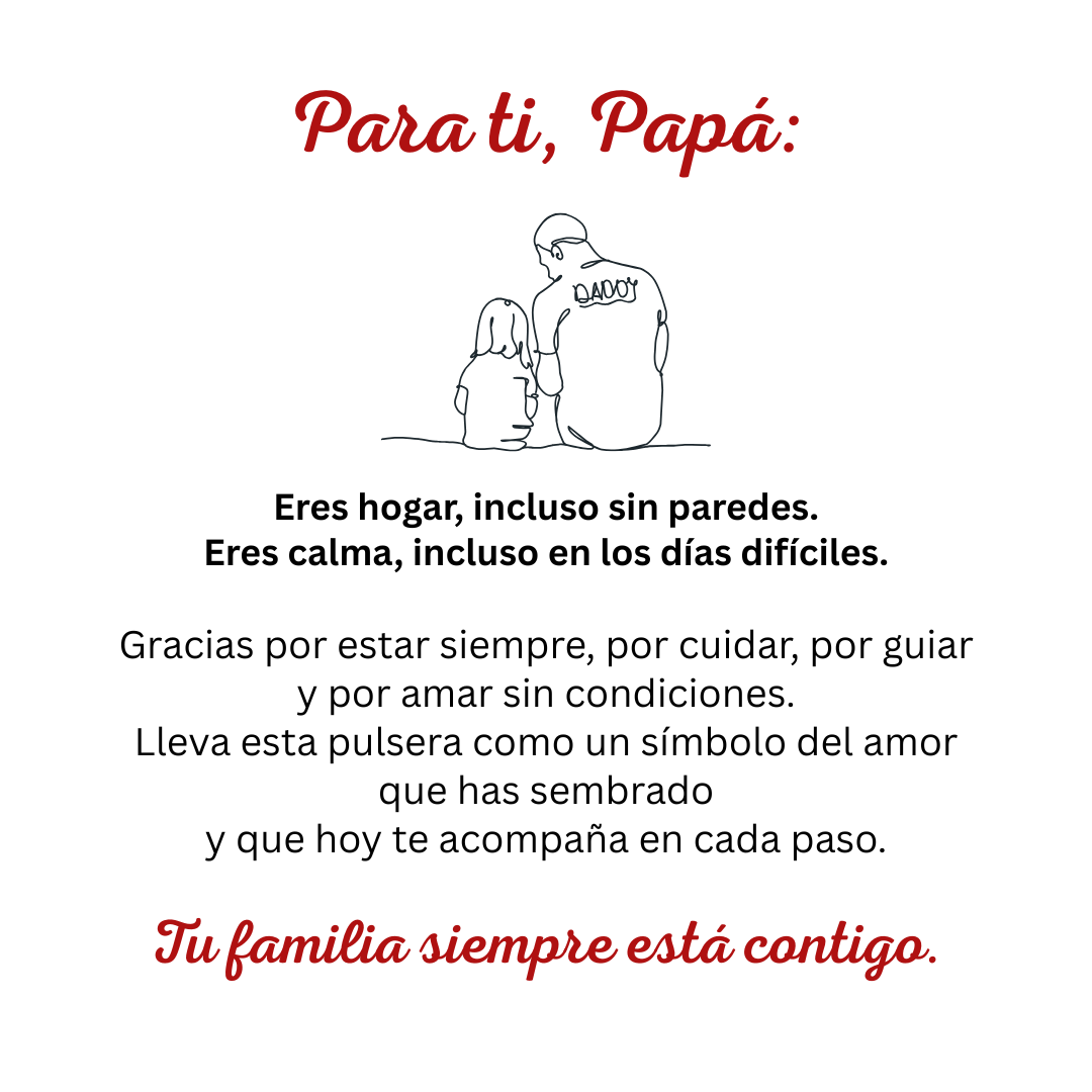 Pulsera Papá – Edición Especial