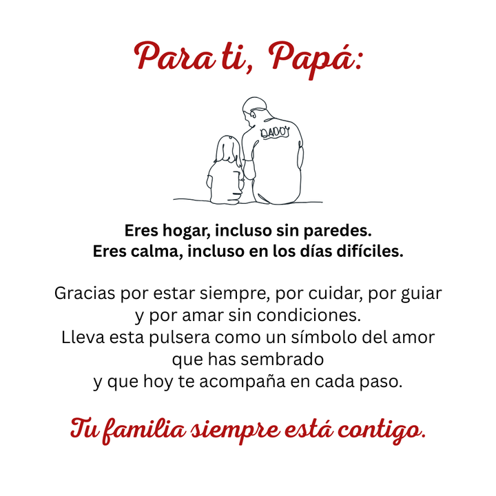 Pulsera Papá – Edición Especial