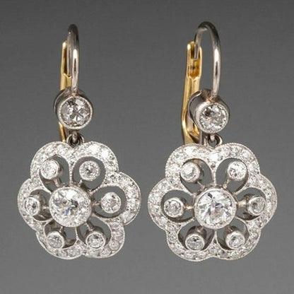 Liora™ | Boucles d’oreilles mandala en cristal